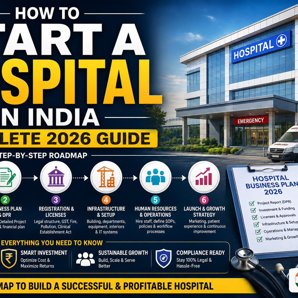 How to Start a Hospital in India: Complete 2026 Guide
